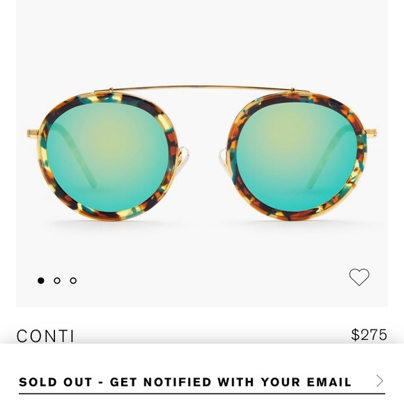 KREWE Accessories - Krewe Conti Mambo 24k Sunglasses (SOLD OUT) KREWE Accessories - Krewe Conti Mambo 24k Sunglasses (SOLD OUT)